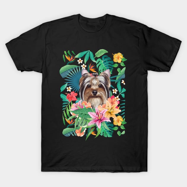 Yorkie Yorkshire Terrier 3 T-Shirt by LulululuPainting